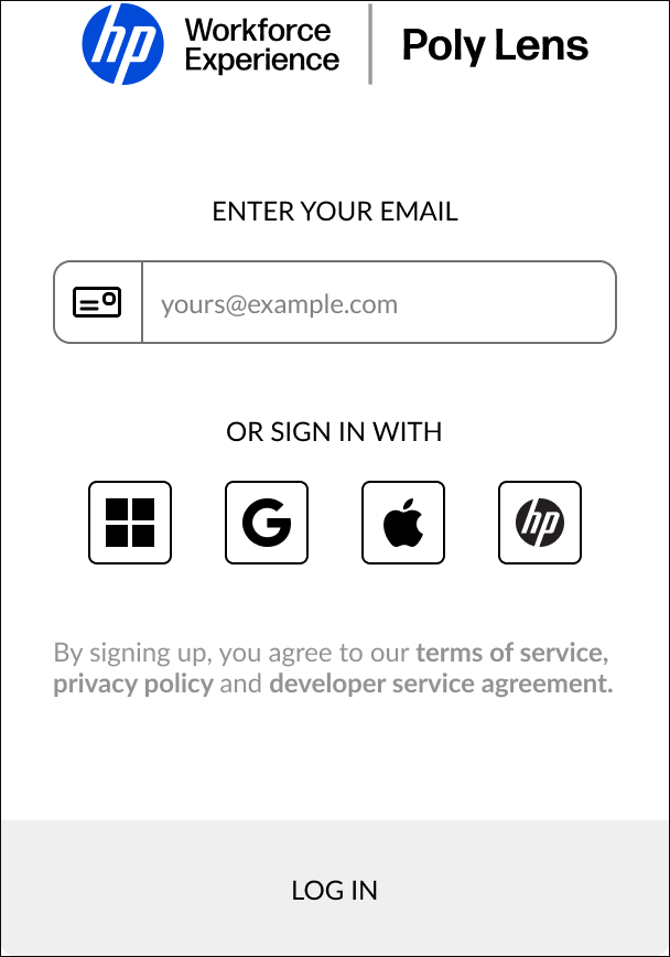 Poly Lens Login